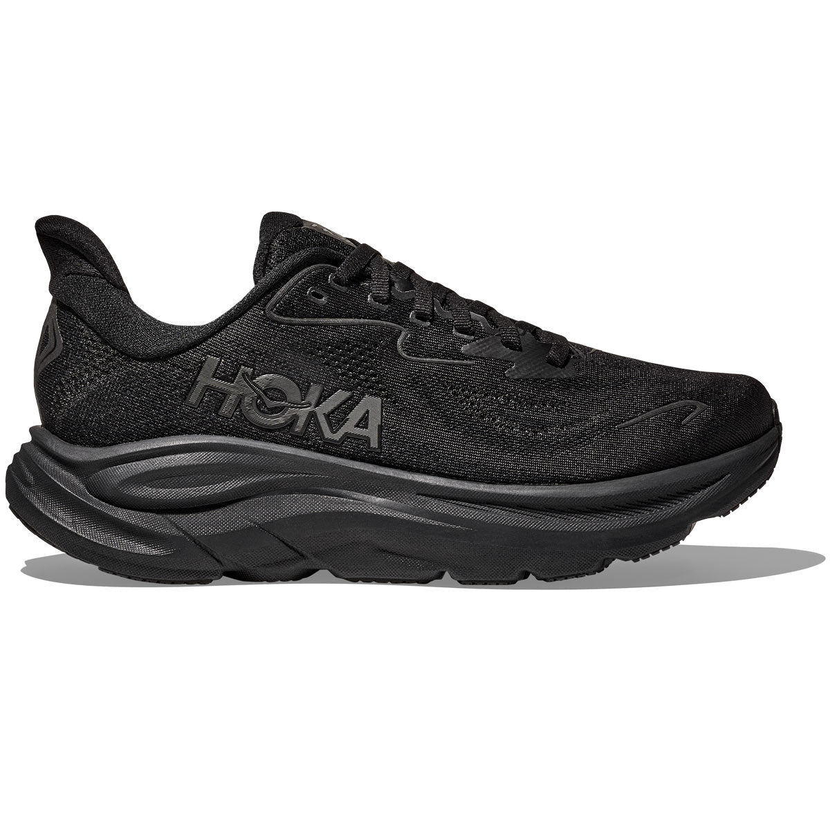 Hoka Clifton 10 Scarpe da corsa - Uomo - Nero/Nero