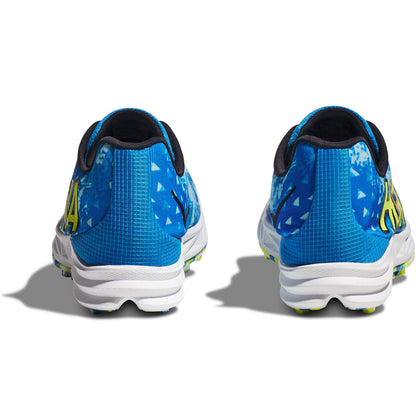 Hoka Crescendo XC Scarpe chiodate da corsa - Unisex - Blu Dive/Evening Primrose