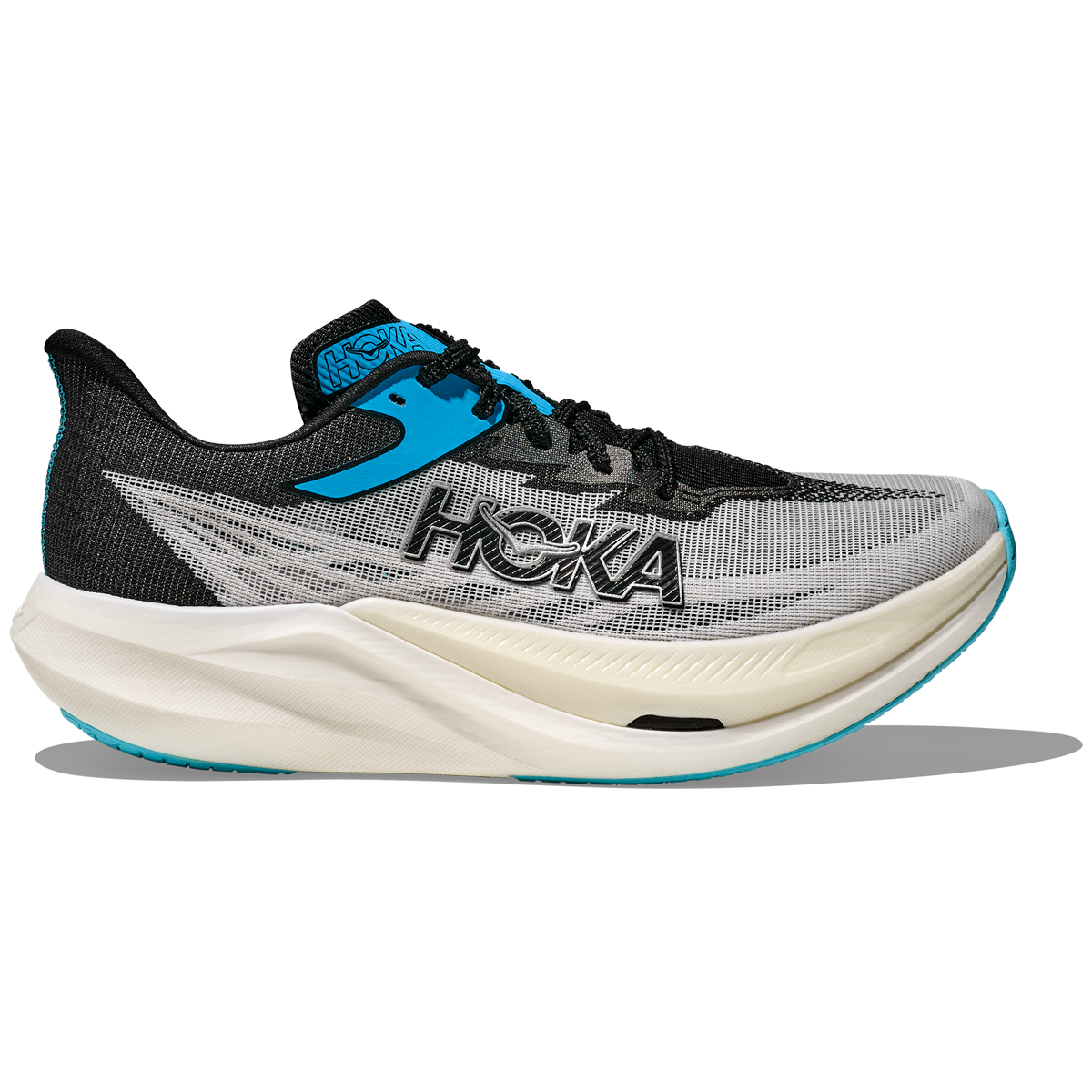 Scarpe da corsa Hoka U Rocket X3 - Uomo - Bianco/Nero