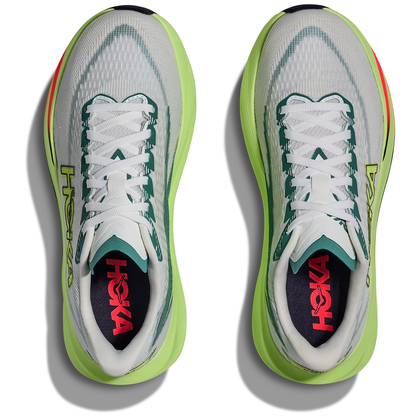 Hoka Mach 7 Scarpe da corsa - Uomo - Frost/Neon Yuzu