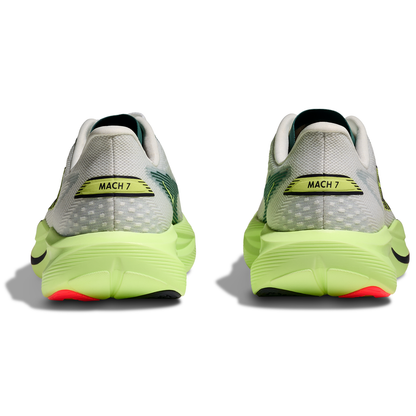 Hoka Mach 7 Scarpe da corsa - Uomo - Frost/Neon Yuzu