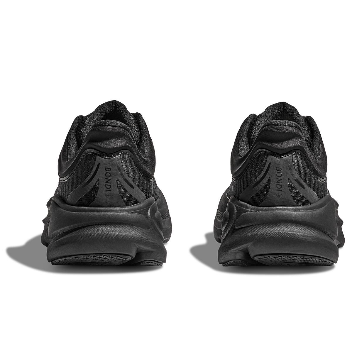 Scarpe da corsa Hoka Bondi 9 a taglia larga - Uomo - Nere